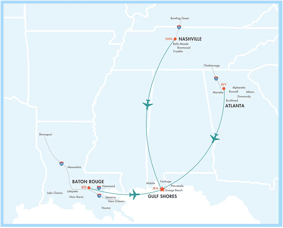 Private Jet Service Coming to Gulf Shores